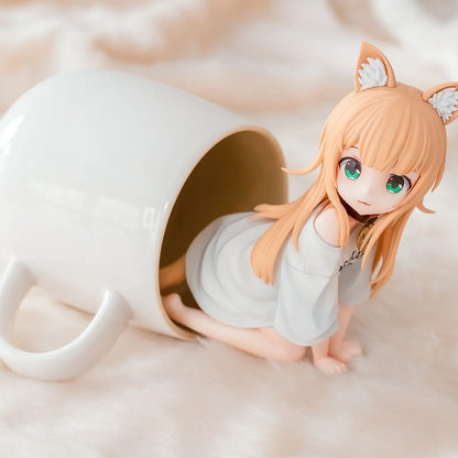 12CM Anime peripheral figures My cat is a lovely girl cat