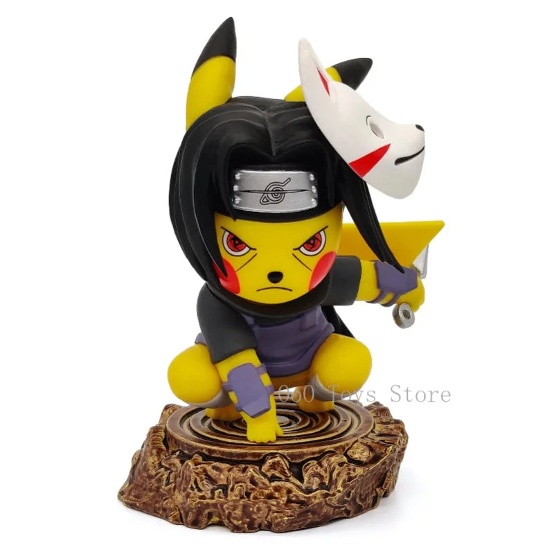 Anime Figure Itachi Cosplay Pikachu