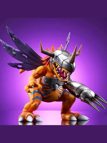 Anime Digimon Adventure Metal Greymon Figure War Greymon Action