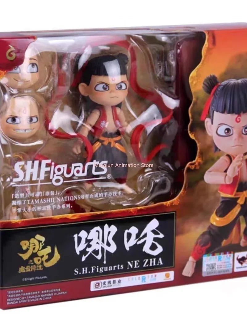 Nezha: Birth of the Demon Child, with young Nezha, Ao Bing Figures