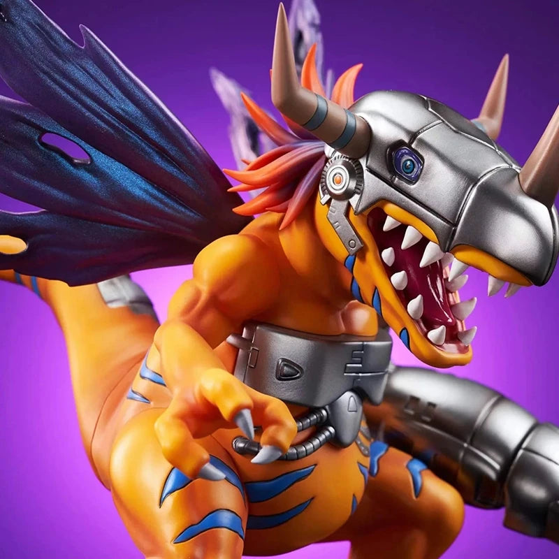 Anime Digimon Adventure Metal Greymon Figure War Greymon Action