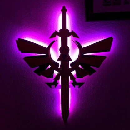 The Legend of Zelda Night Light LED Wall Light