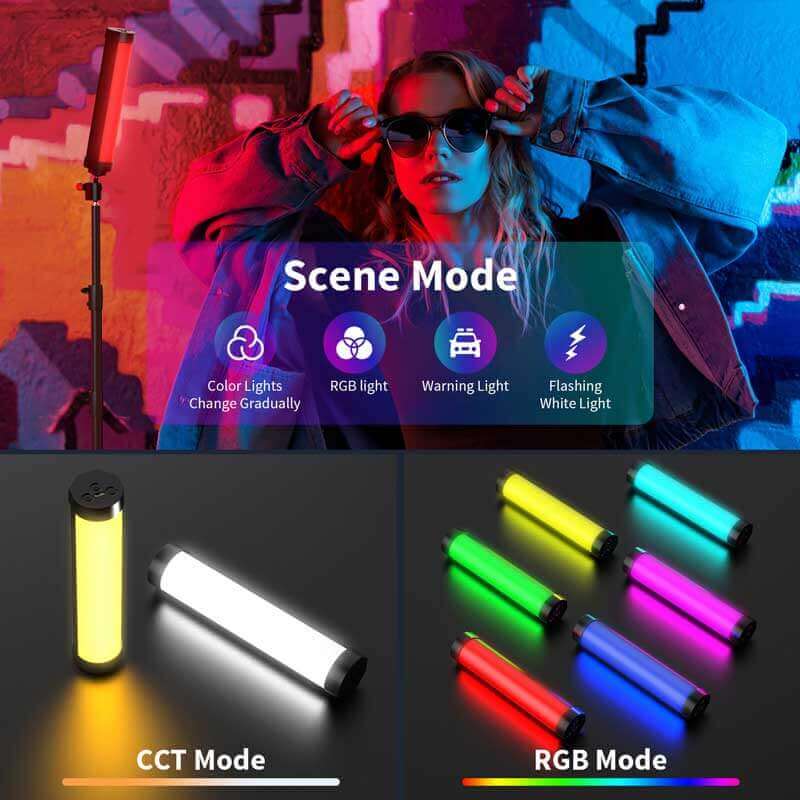 USB-C Charging Emergency Light RGB Photography Fill Light