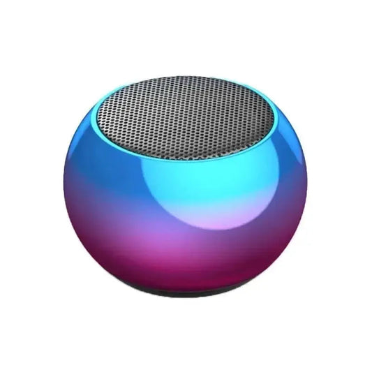 Wireless Bluetooth Speaker Gun Metal Heavy Stereo Surround Subwoofer