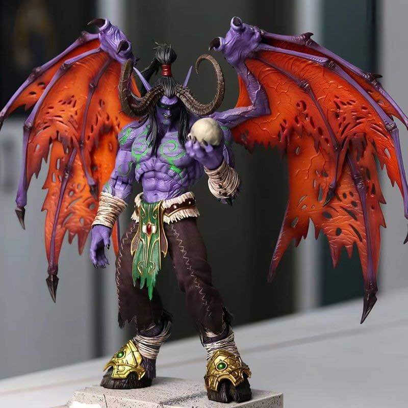 World of Warcraft Demon Hunter Illidan Stormrage GK figure