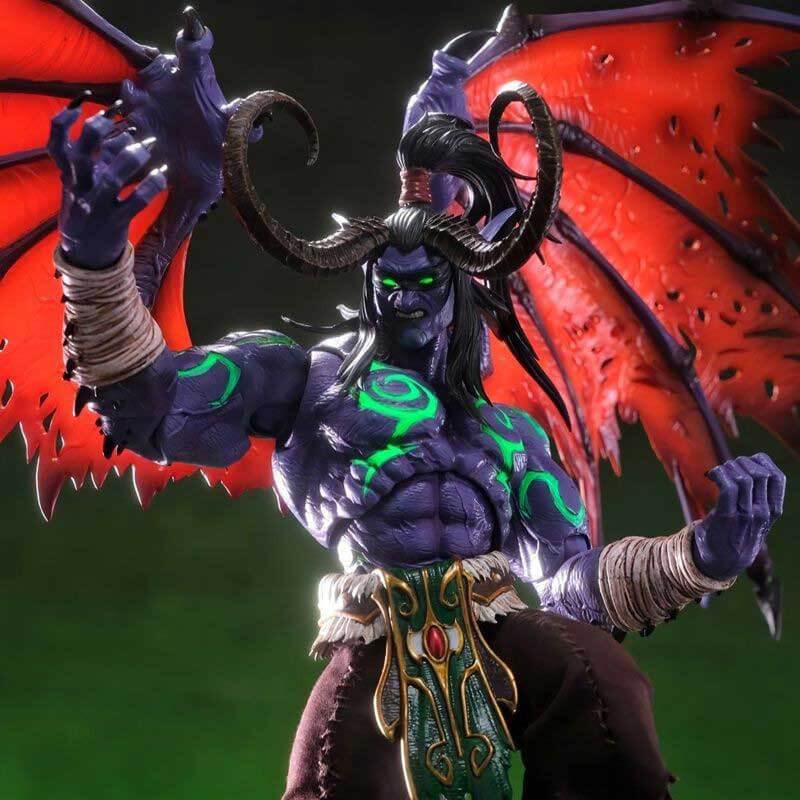 World of Warcraft Demon Hunter Illidan Stormrage GK figure