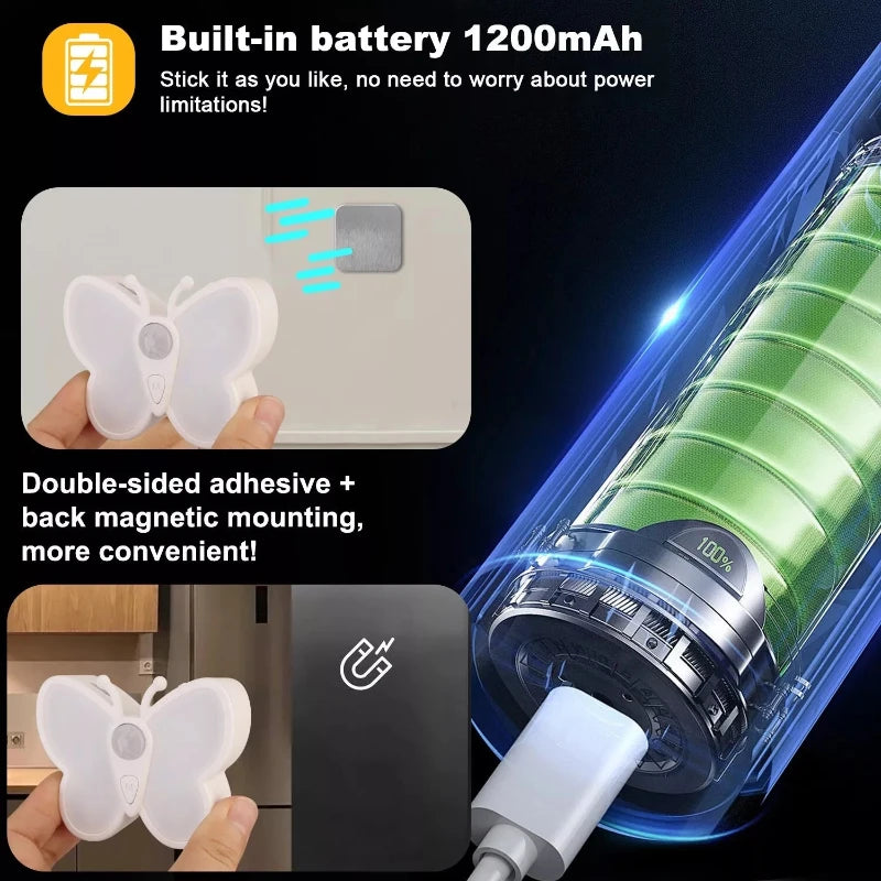 build-in battery 120mah night light