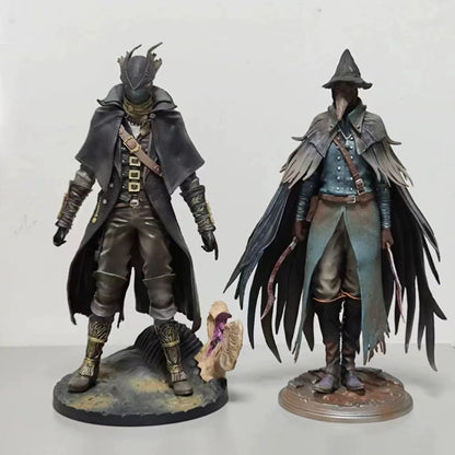 30cm Bloodborne Hunter Crow Feather Crow Hunter 1/7 Static Statue Figure