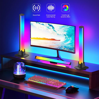 4 PCS  USB Gaming Lights LED TV Backlight with App Control