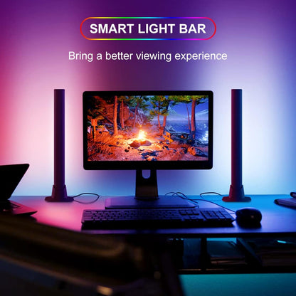 4 PCS  USB Gaming Lights LED TV Backlight with App Control