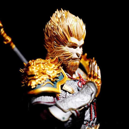 3D Printed Black Wukong Bust Model