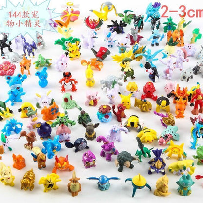 Pokemon 7cm Figures Action Anime Figures 144 pcs