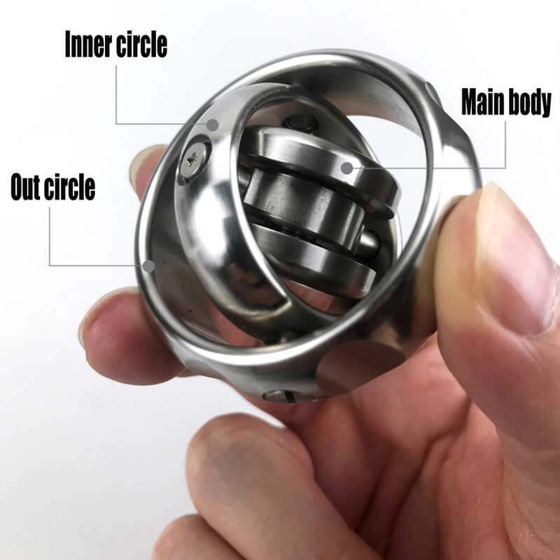 Metal Gyroscope Fingertip Gyro Pressure Reduction Toy Rotation Balance