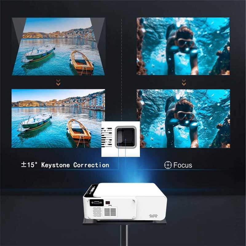 T5 Mini Projector LCD Projection Home Projector