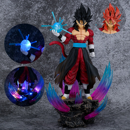 37cm GK Super Four Gods Vegito Light-up Action Figures