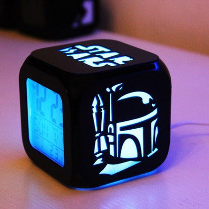 Star Wars Night Light Alarm Clock Digital - YouWei Trade