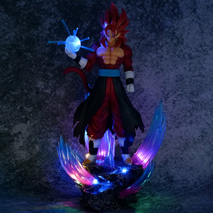 37cm GK Super Four Gods Vegito Light-up Action Figures