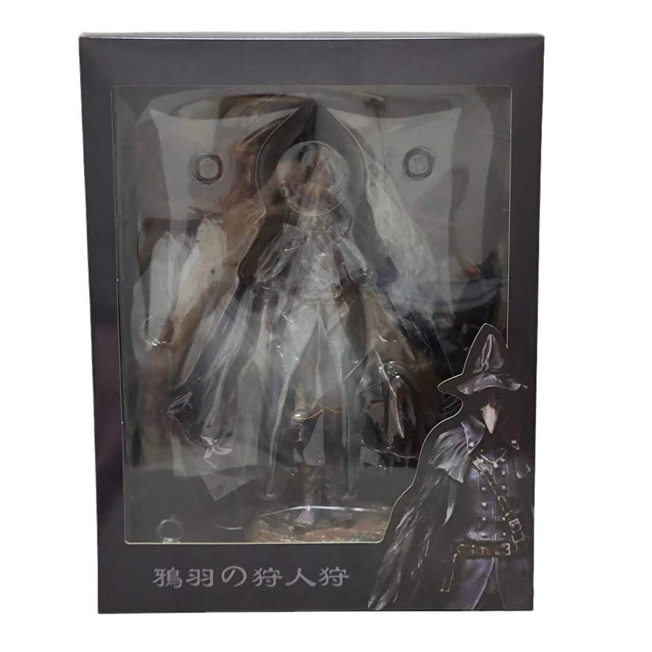 30cm Bloodborne Hunter Crow Feather Crow Hunter 1/7 Static Statue Figure