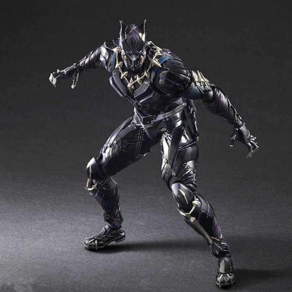 Custom Avengers PA modified Black Panther Black Panther joint movable Figures