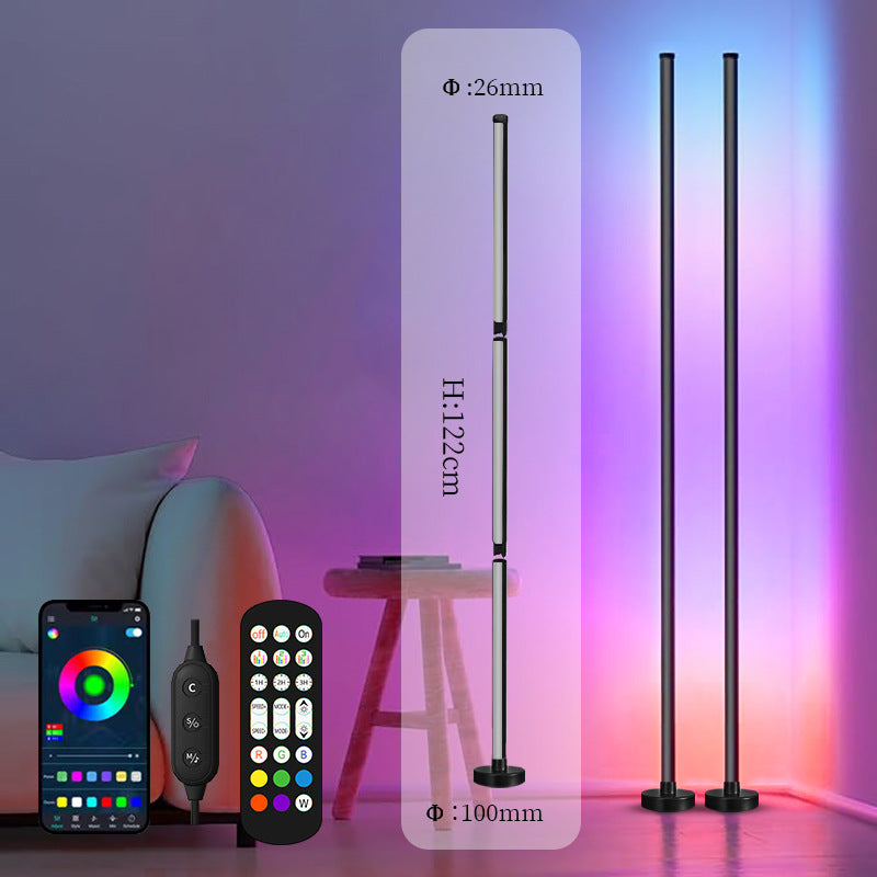 RGB LED Floor Lamp 1.2m And Music Synchronized - YouWei Trade