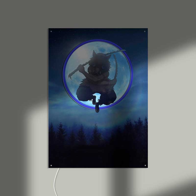 LED Poster Wall Light Demon Slayer Anime