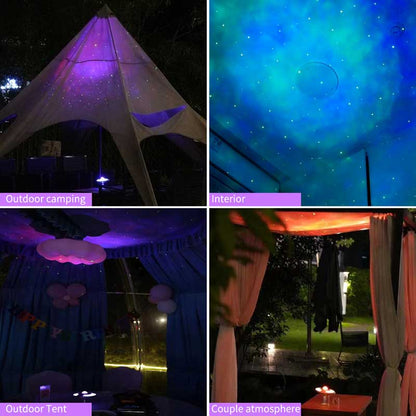 UFO Galaxy Projectior Lamp Romantic Astronomy Projection