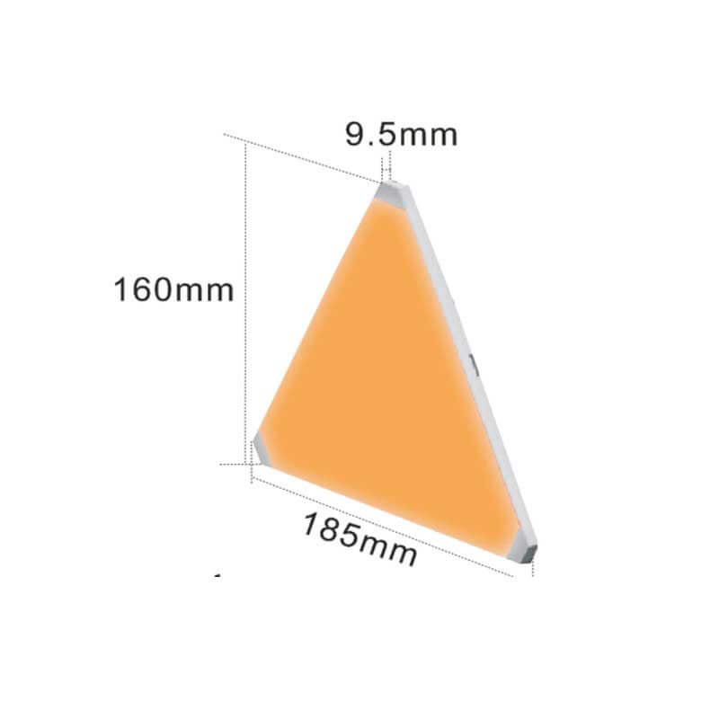 Panneau lumineux RVB ultra fin Panneau lumineux étrange Épissure mixte