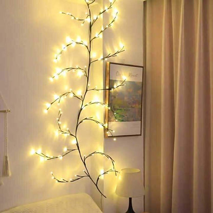 Artificial Warm White Birch Branches Lights 144Lights