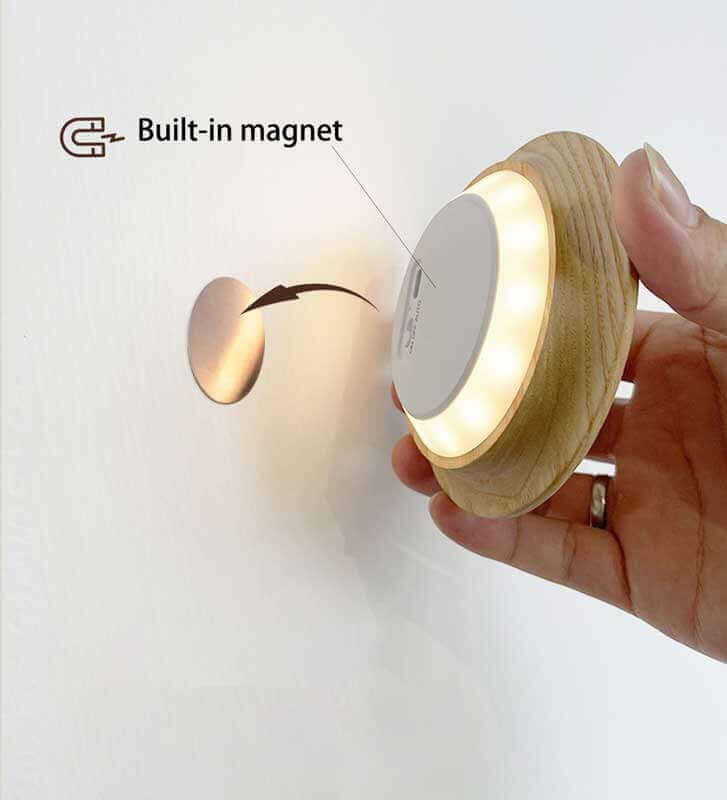 Chinoiserie Linked Magnetic Sensor Motion Induction Night Light