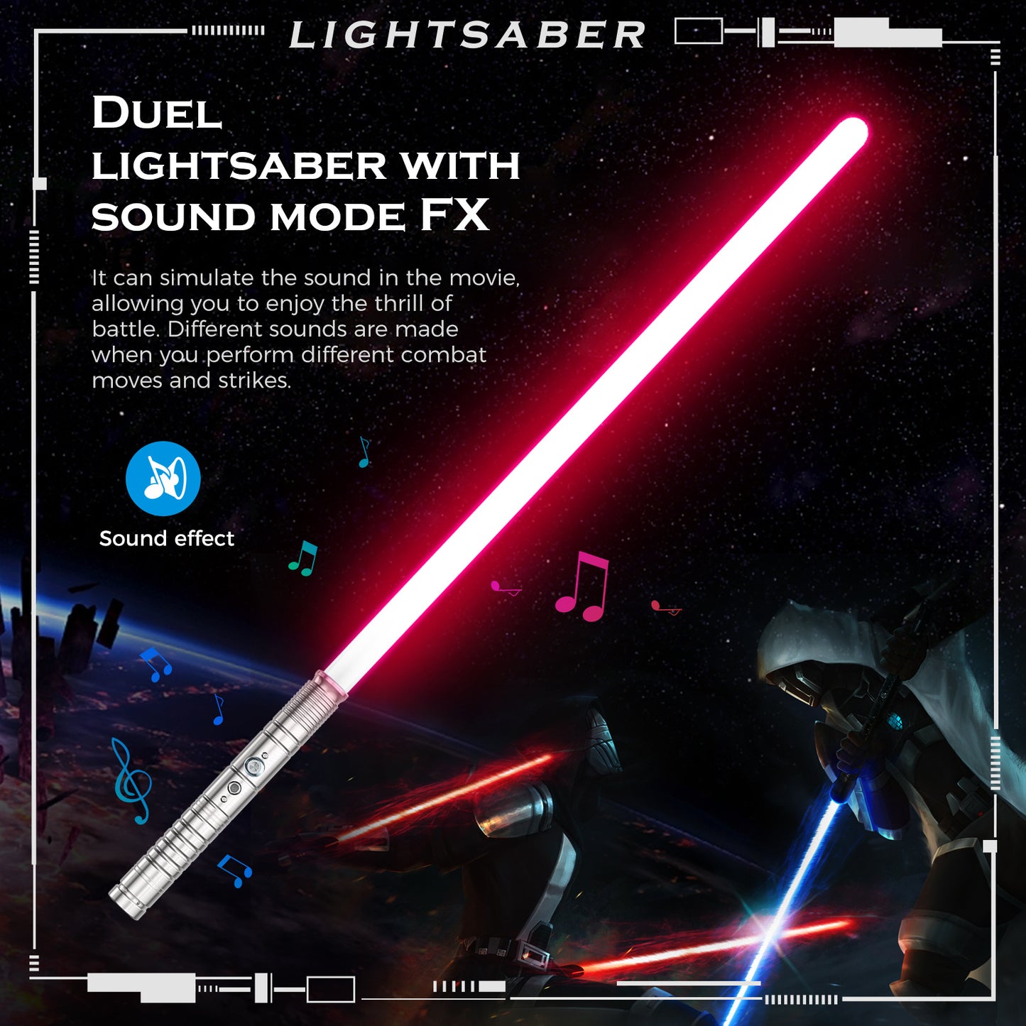 Smooth Swing FX Lightsaber 3 Tones 11 Colors - YouWei Trade