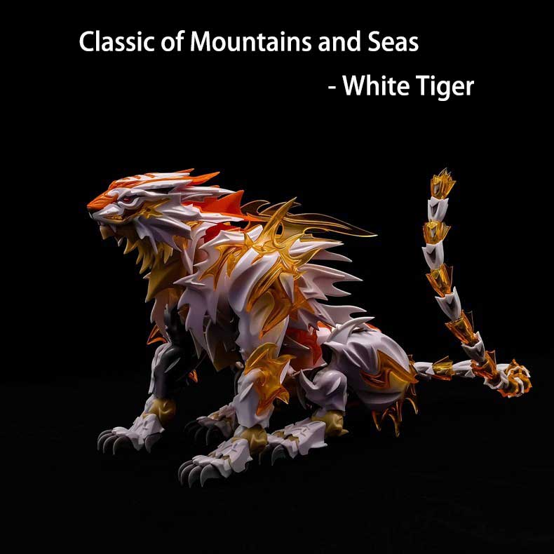 Classic of Mountains and Seas-White Tiger Toys