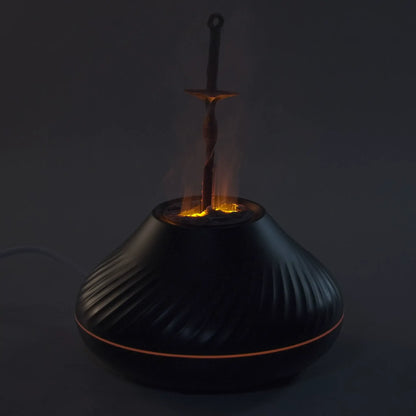 Dark Soul Spiral Sword Model Soul Game Light Effect Humidifier