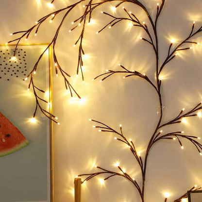 Artificial Warm White Birch Branches Lights 144Lights