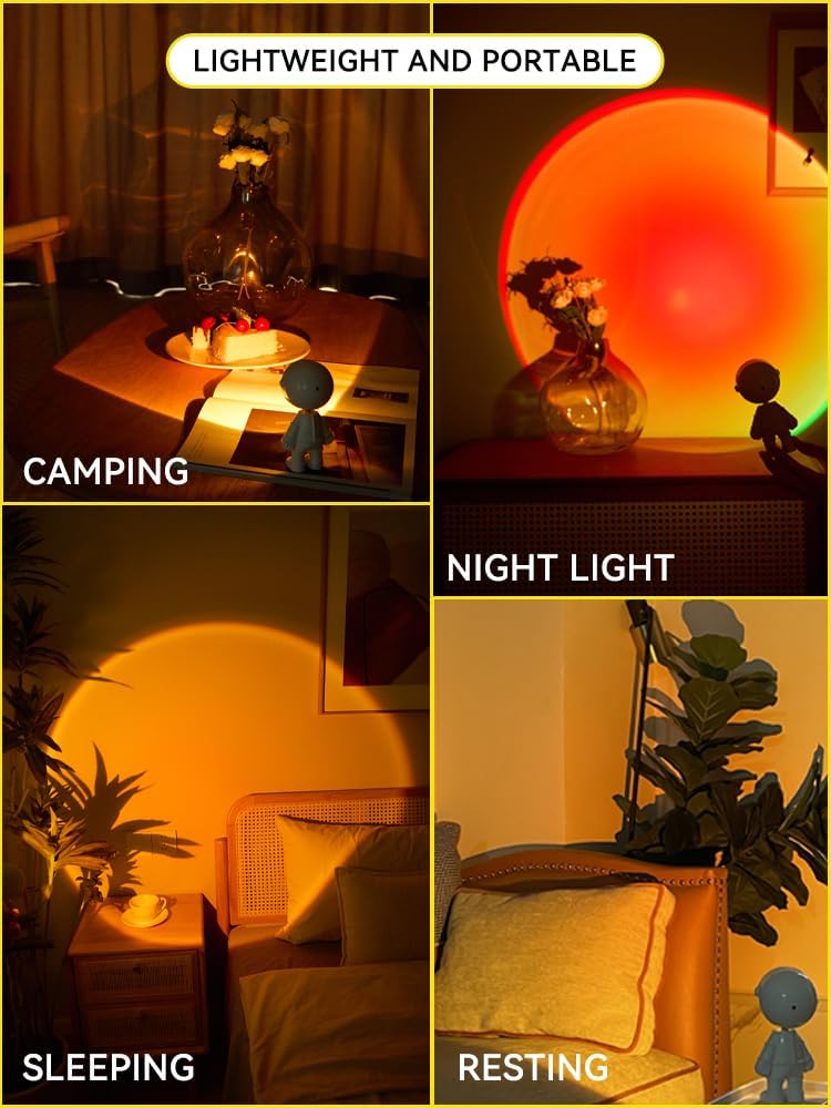 Sunset Lamp Projector Astronaut Light - YouWei Trade