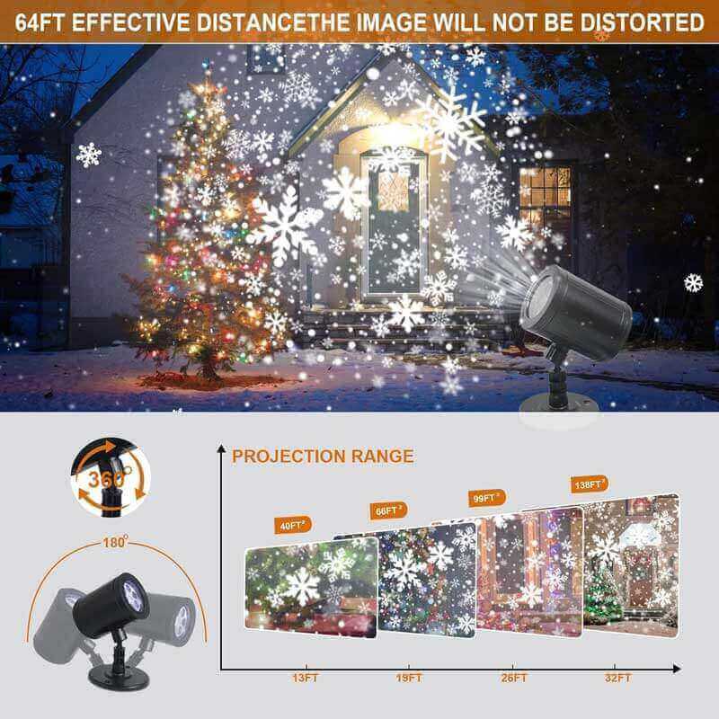 Christmas Light Projector Outdoor