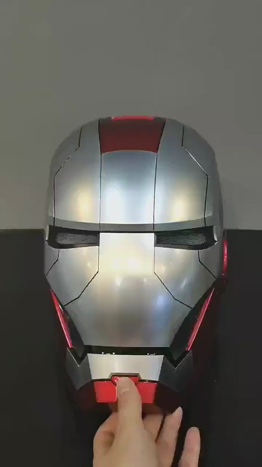 Mk5 Iron Man Helmet Voice Control with Eye Lighting