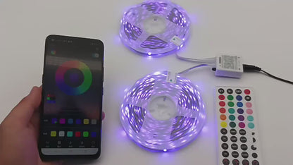 Music Sync Led Strip Lights with Remote App Control