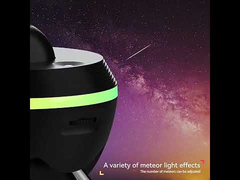 Dynamic Meteor Galaxy Projector Lamp