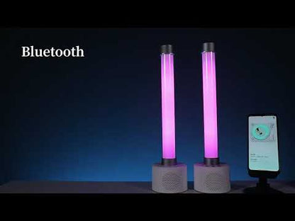 RGB LED Light Bluetooth Speaker and 3.5MM Audio Jack