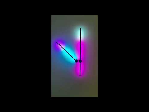 RGB Wall Lamp Floor LED Lights