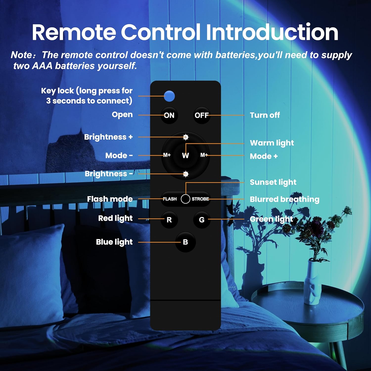 Sunset Lamp Projector Multicolor Changing - YouWei Trade