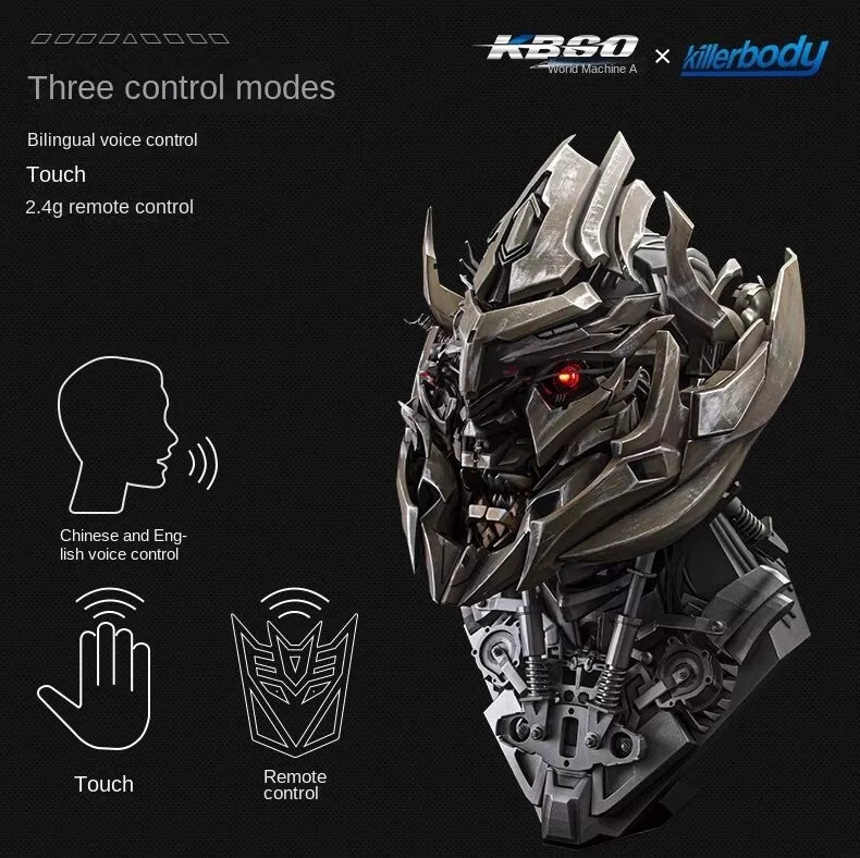 King Kong Megatron Wearable Helmet with Voice Control - Collectible Edition