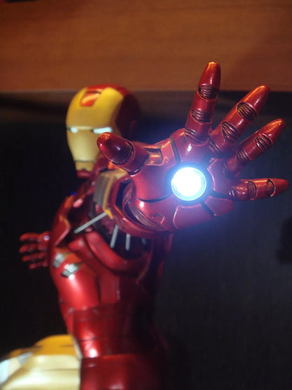 Iron Man MK6 Statue Led Painted Model 1/4 Resin Figure