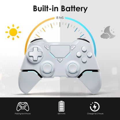 Gaming Controller for PS4/PS4 Pro Slim Bluetooth Gampads Vibration