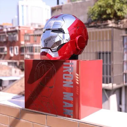 Mk5 Iron Man Helmet Voice Control with Eye Lighting