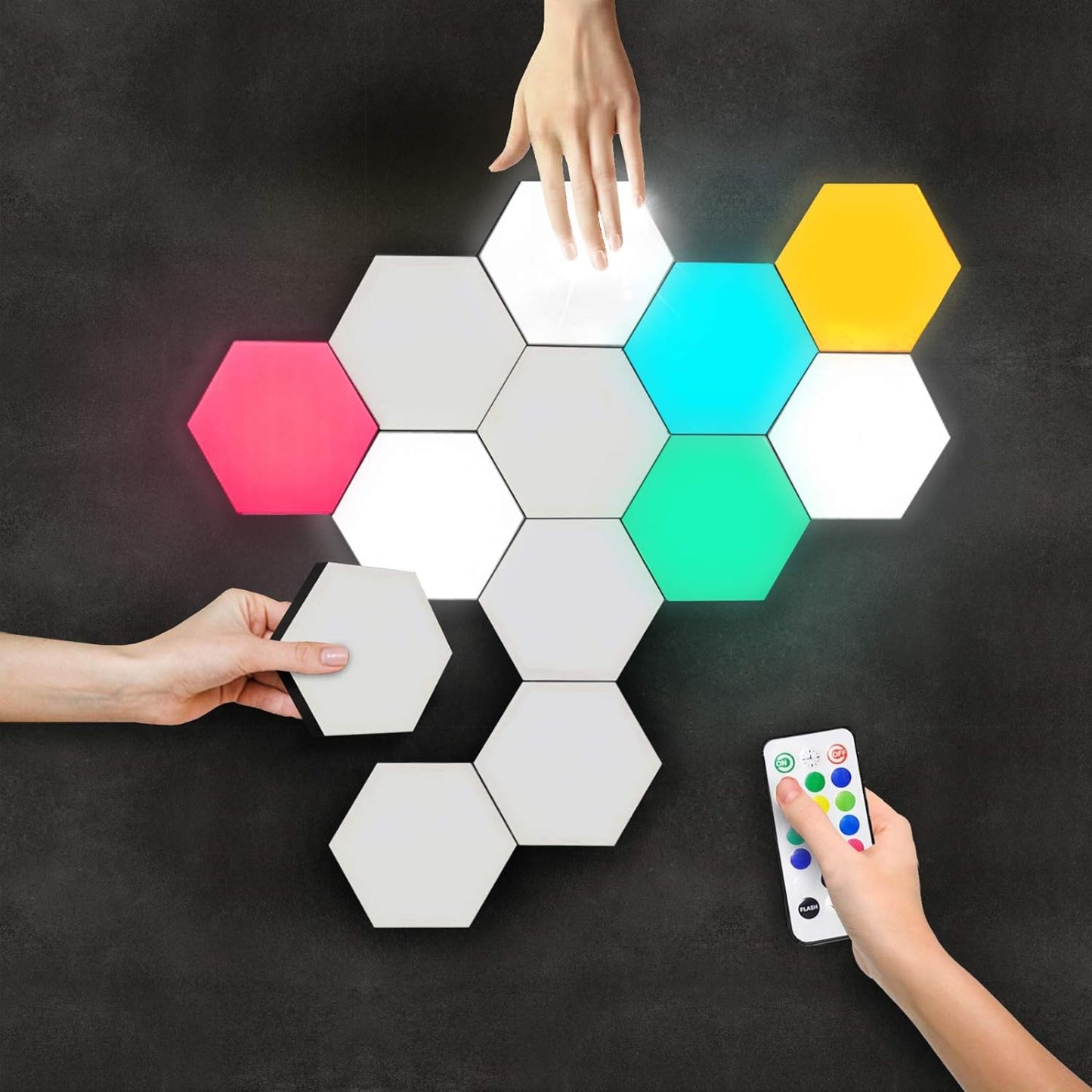 RGB Panel Lighting Touch-Sensitive and Remote-Controlled - YouWei Trade