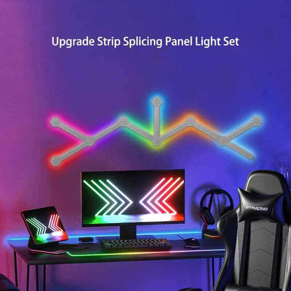 Upgrade Strip Splicing Panel Light Set 9 Pcs