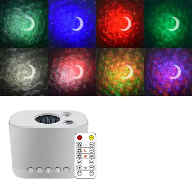 white Starry sky projector light